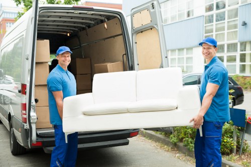 Local house moving team handling a residential move in Bexley