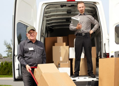 Local removals team planning a move in Bexley