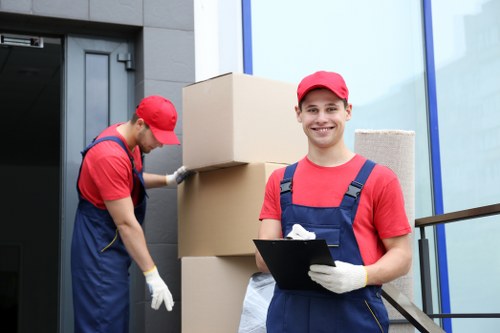 Furniture collection team helping with bulky household items in Bexley