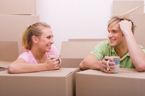 Removal team planning a house move in Bexley