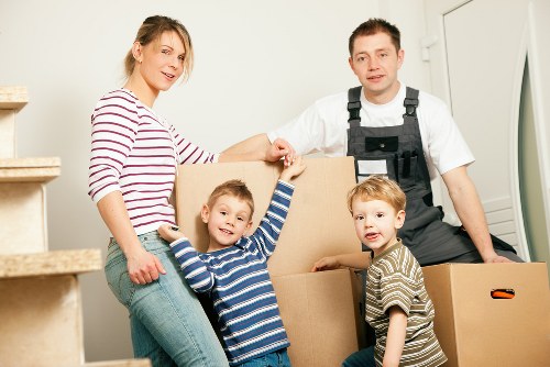 Furniture being loaded during a house removal in Bexley