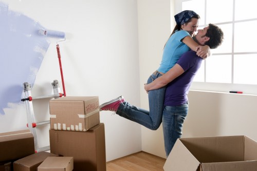 Moving items into a van for a Bexley home or business job