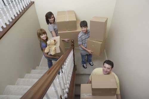 Local van service helping with a flat move in Bexley
