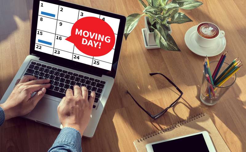Moving vehicle for office relocations in Bexley